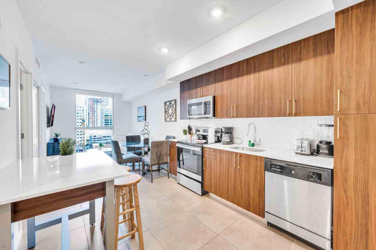 Stylish Unit In Downtown Miami With Free Parking Apartment Exterior photo